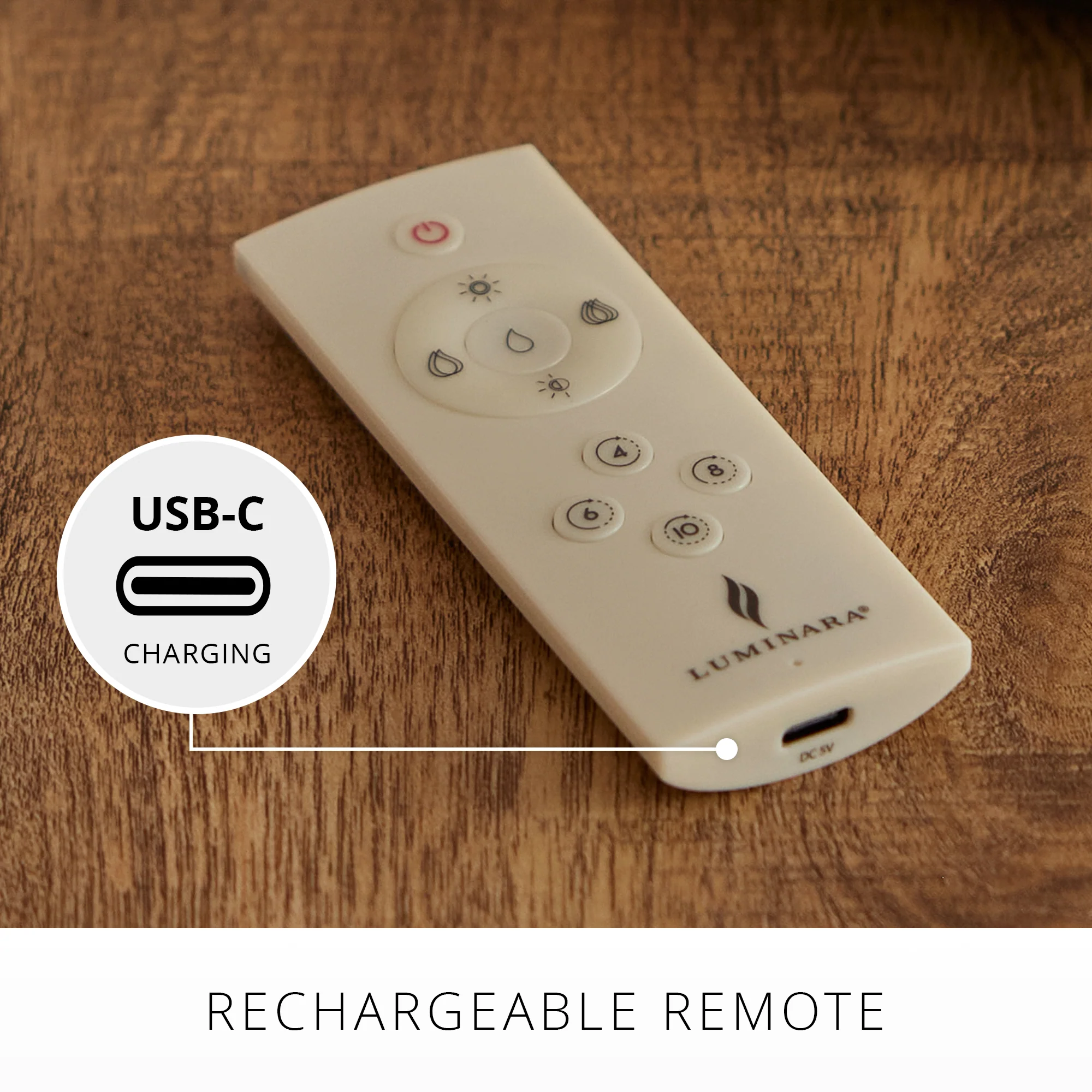 Rechargeable Remote Control - 10 Feature - Image 2