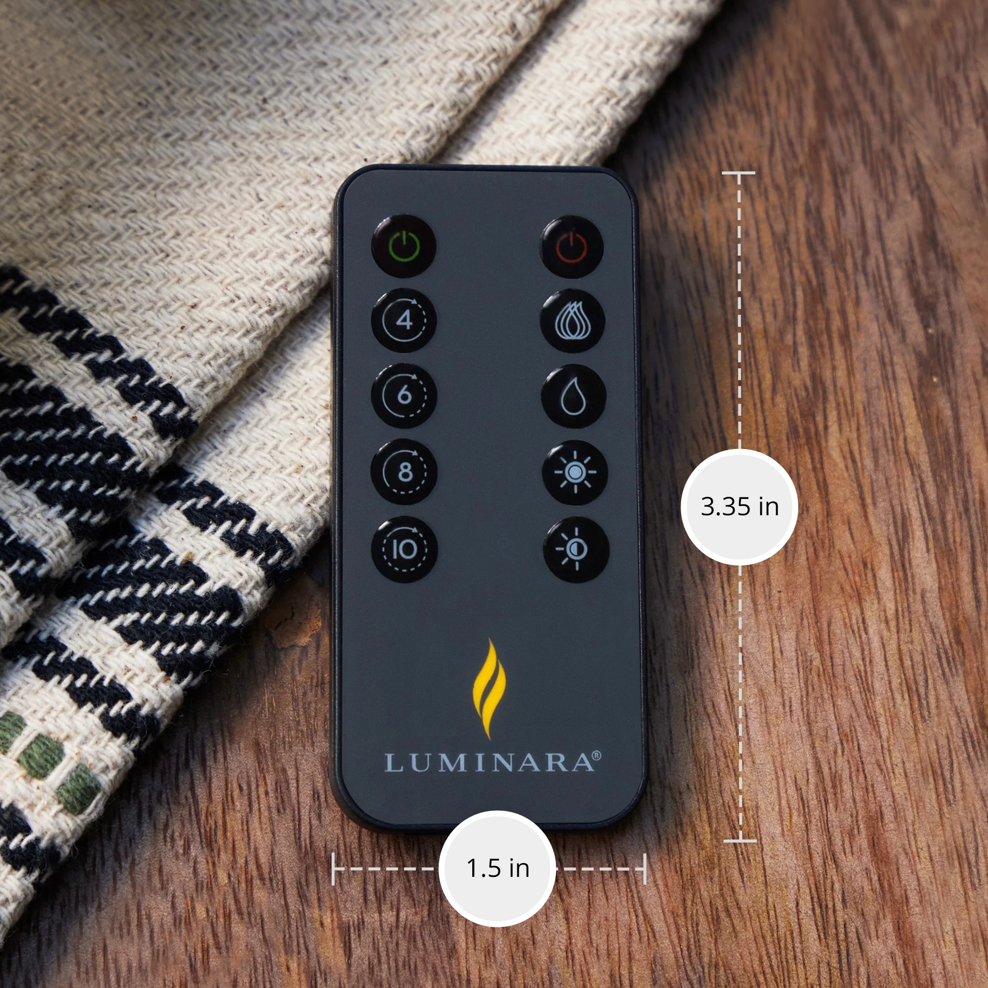 10 Button Wireless Remote Control for Luminara Candles - Image 4