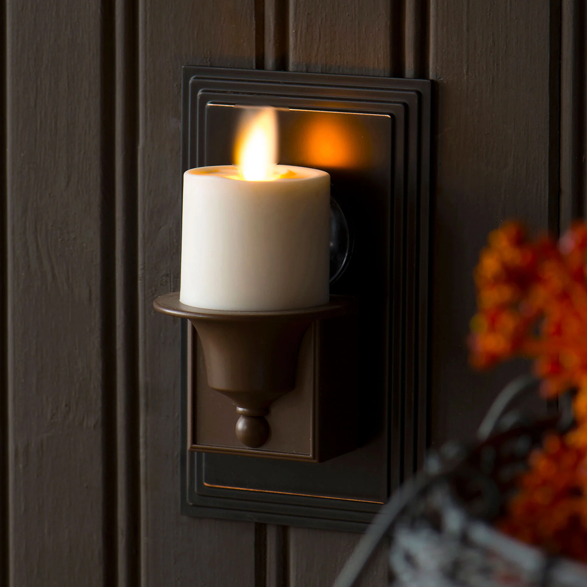 Bronze Flameless Candle Night Light - Image 2