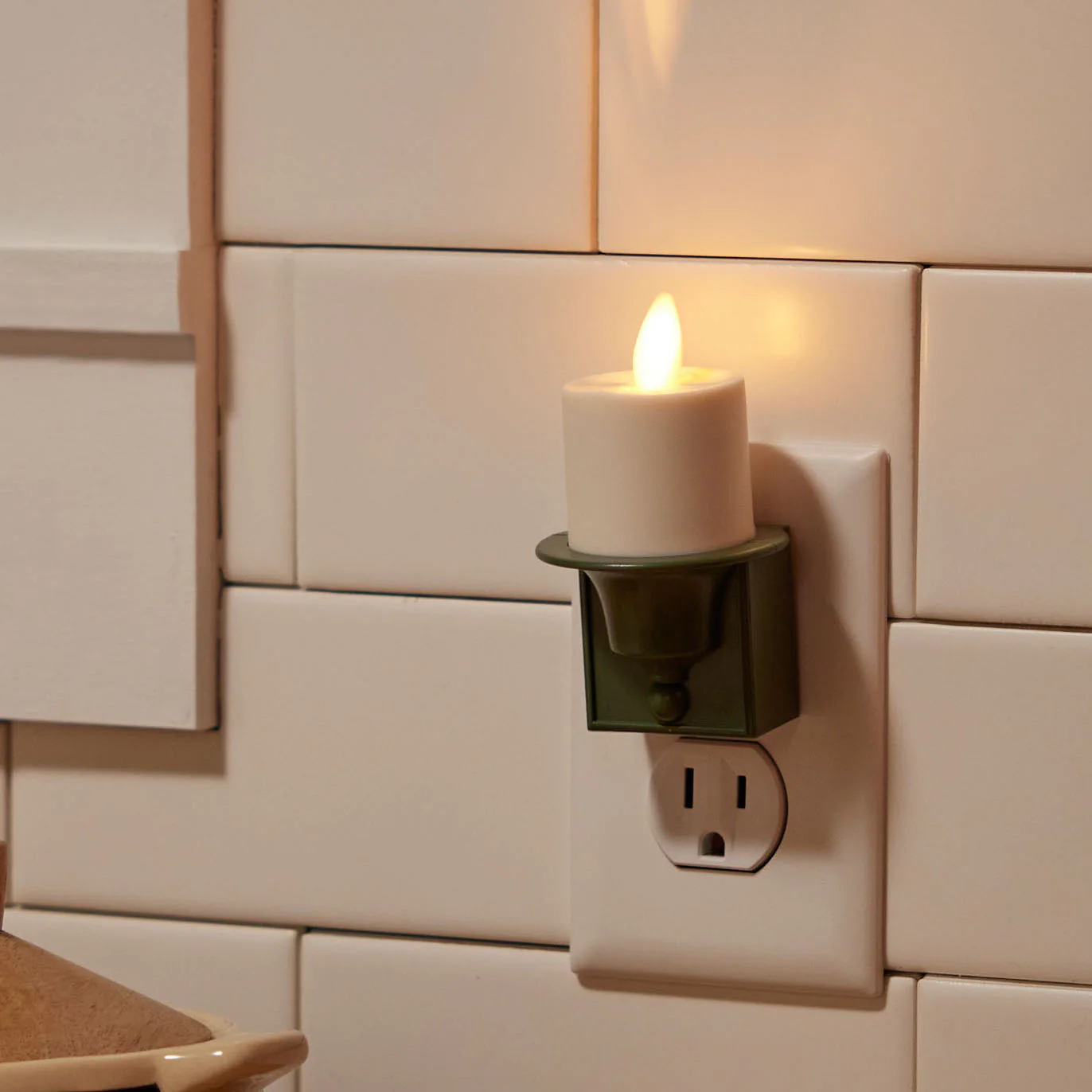 Bronze Flameless Candle Night Light - Image 9