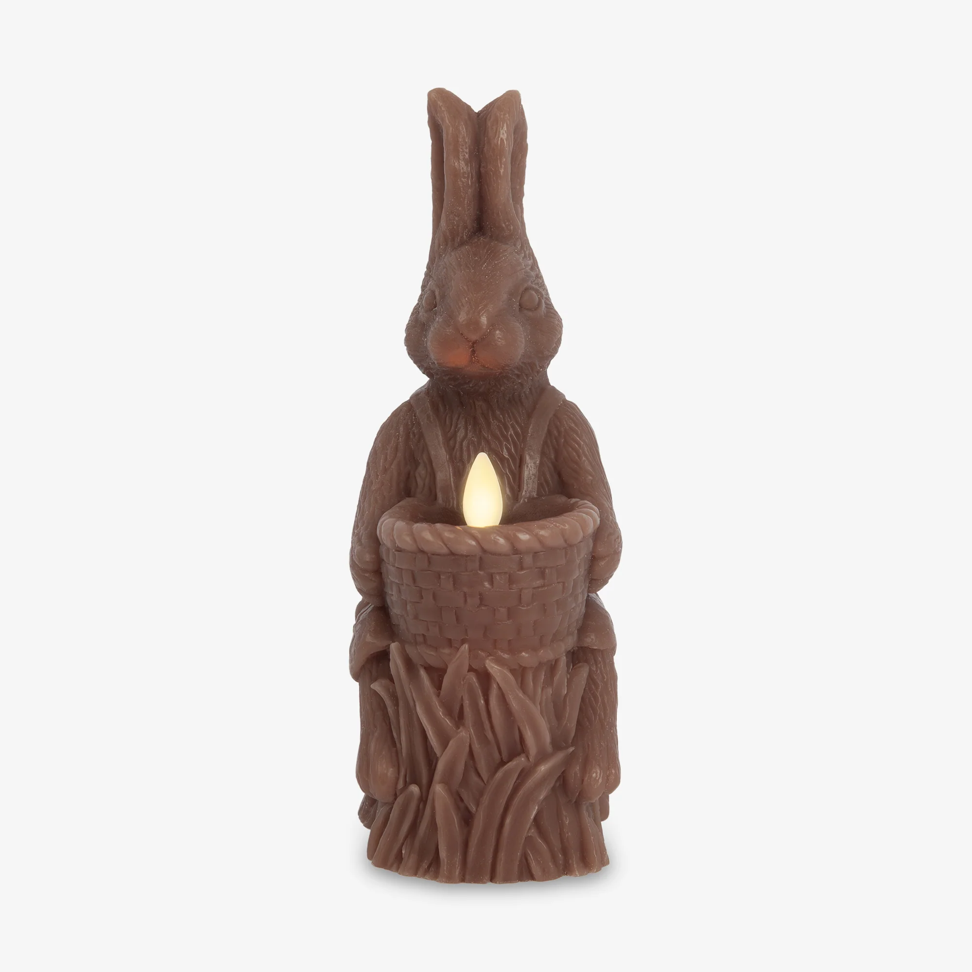 Chocolate Flameless Candle Rabbit - Image 7