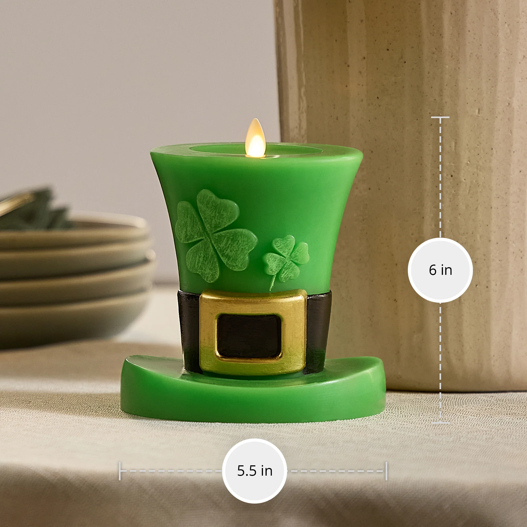 Classic Green St. Patrick's Day Hat - Image 7