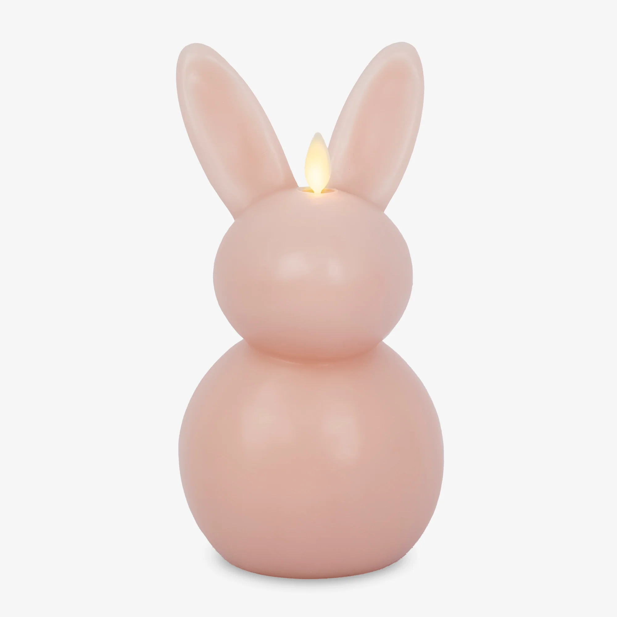 Dusky Rose Flameless Candle Bunny - Image 6