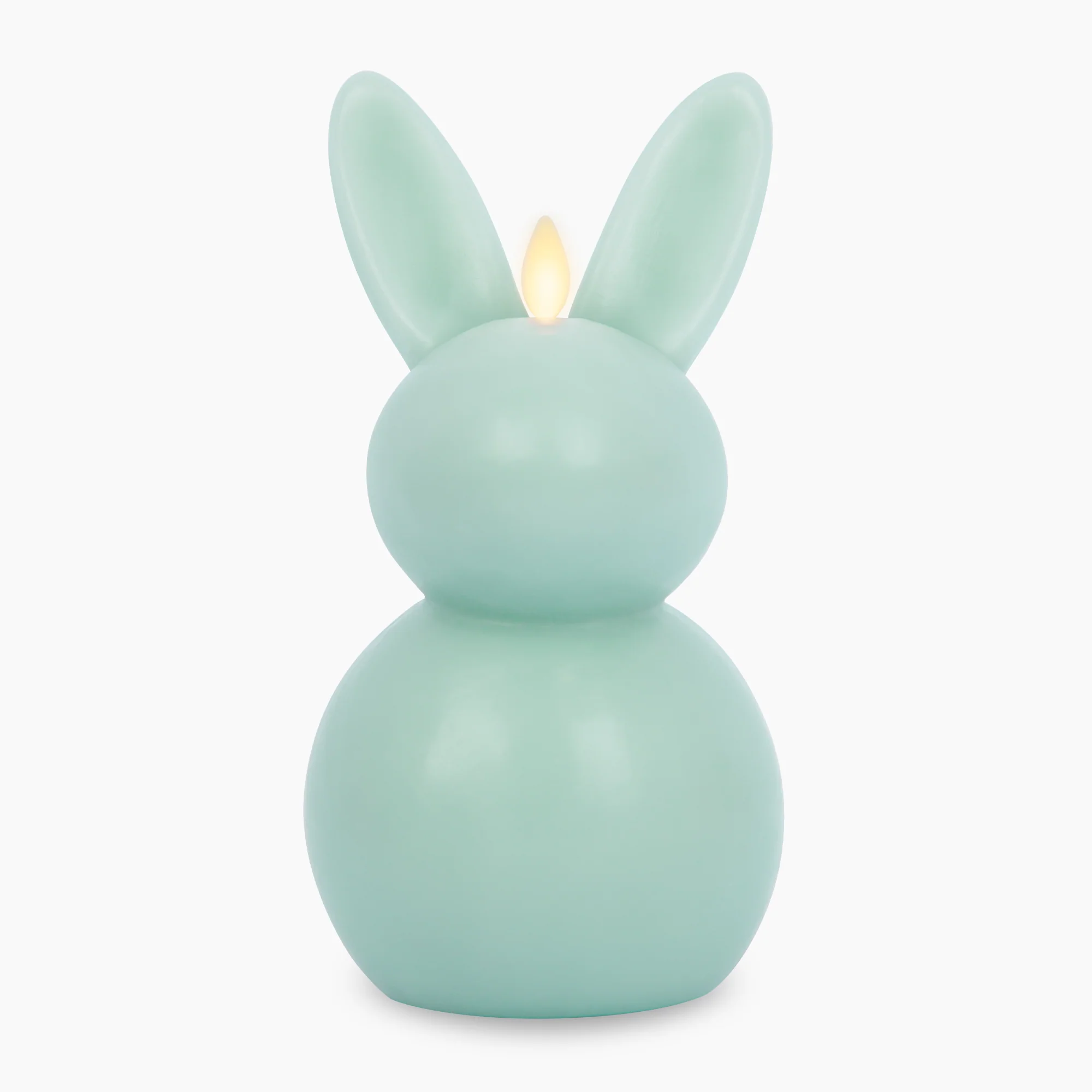 Fresh Mint Flameless Candle Easter Bunny Rabbit - Image 6