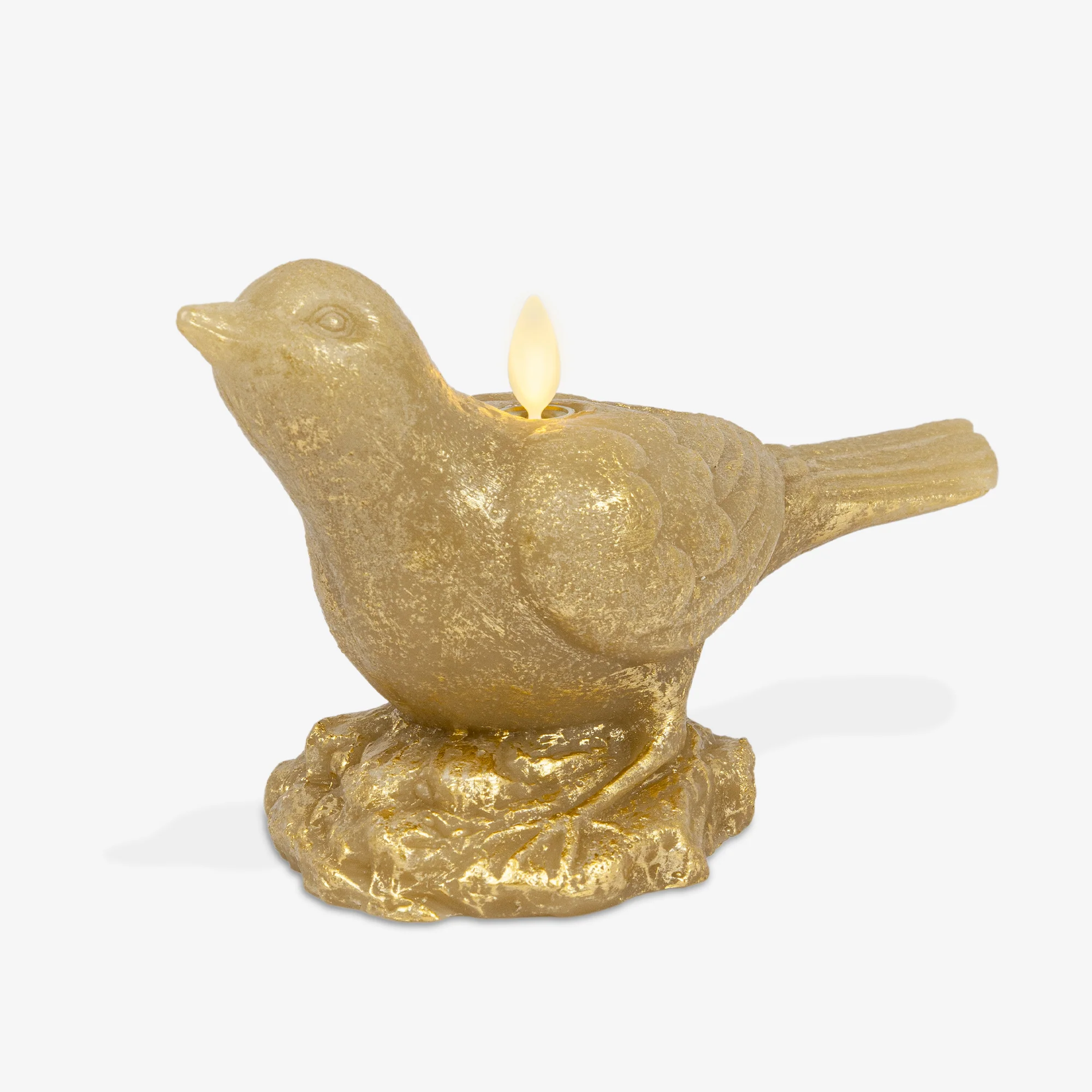 Khaki Bird Flameless Candle - Image 7