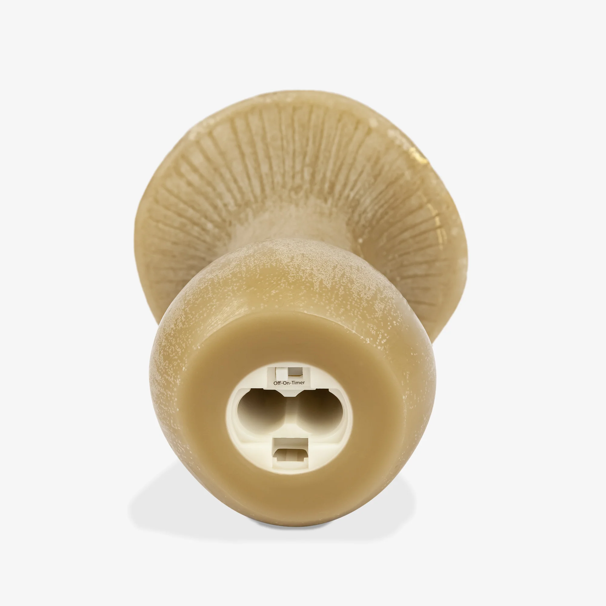 Khaki Large Mushroom Flameless Candle - Image 10