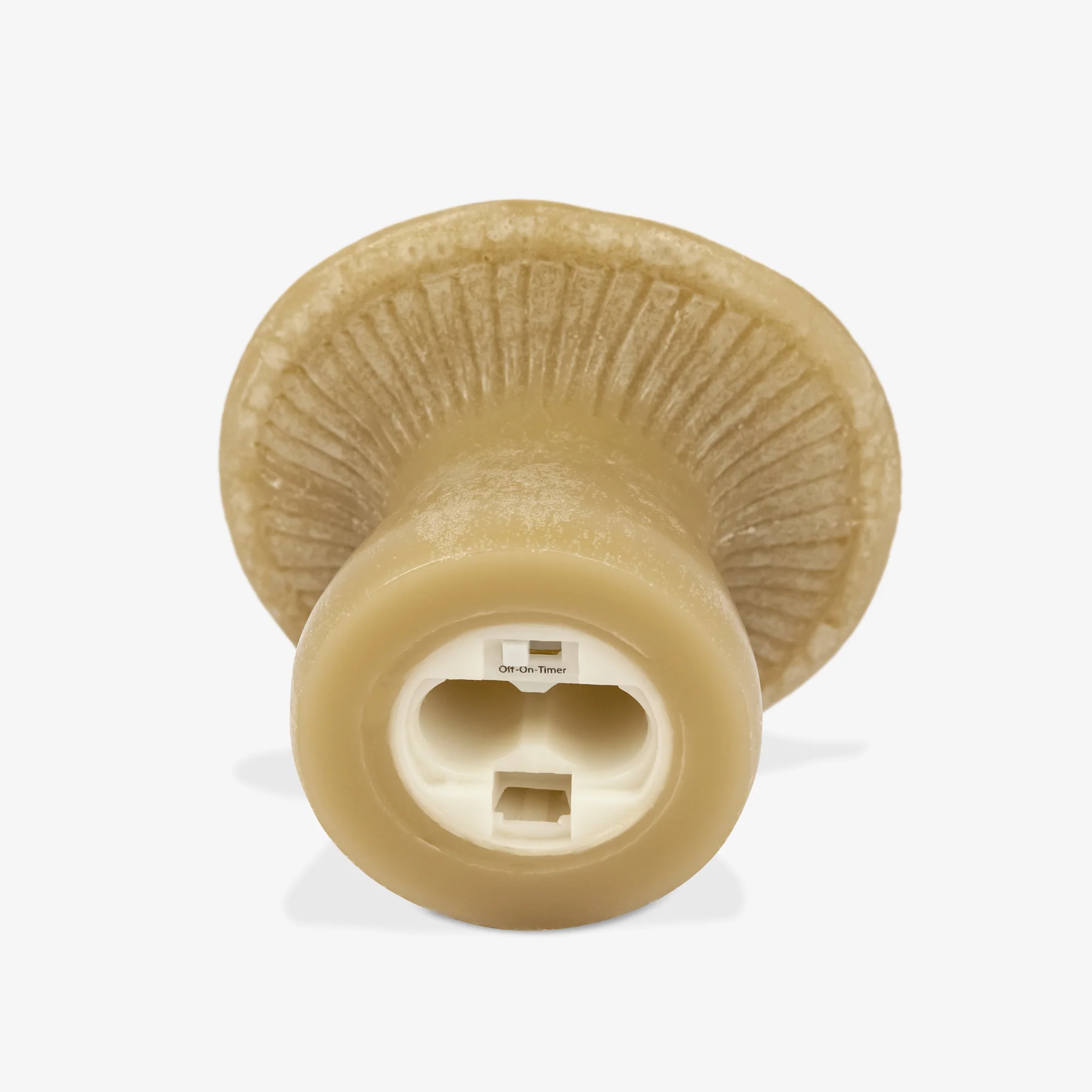 Khaki Small Mushroom Flameless Candle - Image 10