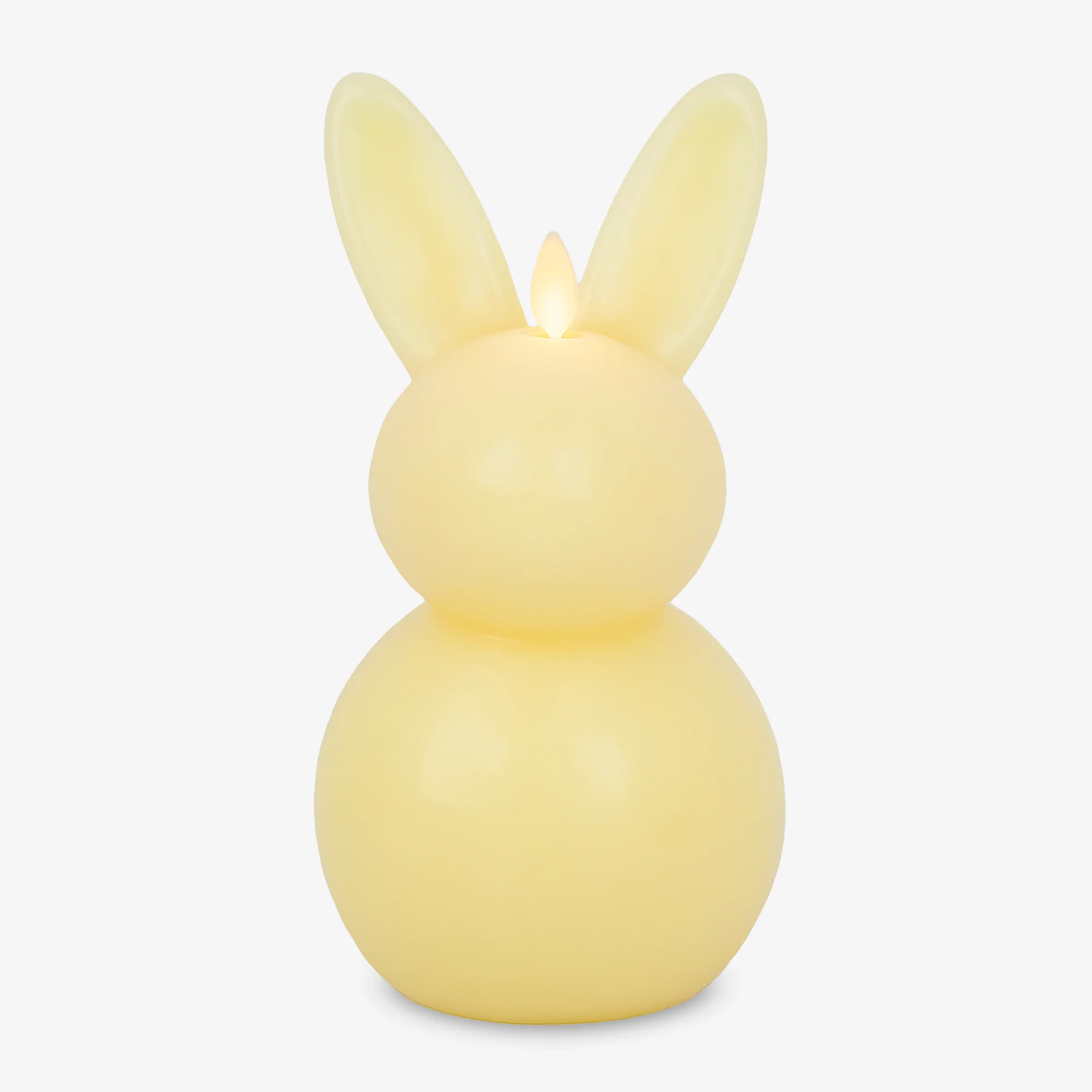 Lemon Chiffon Flameless Candle Bunny - Image 6