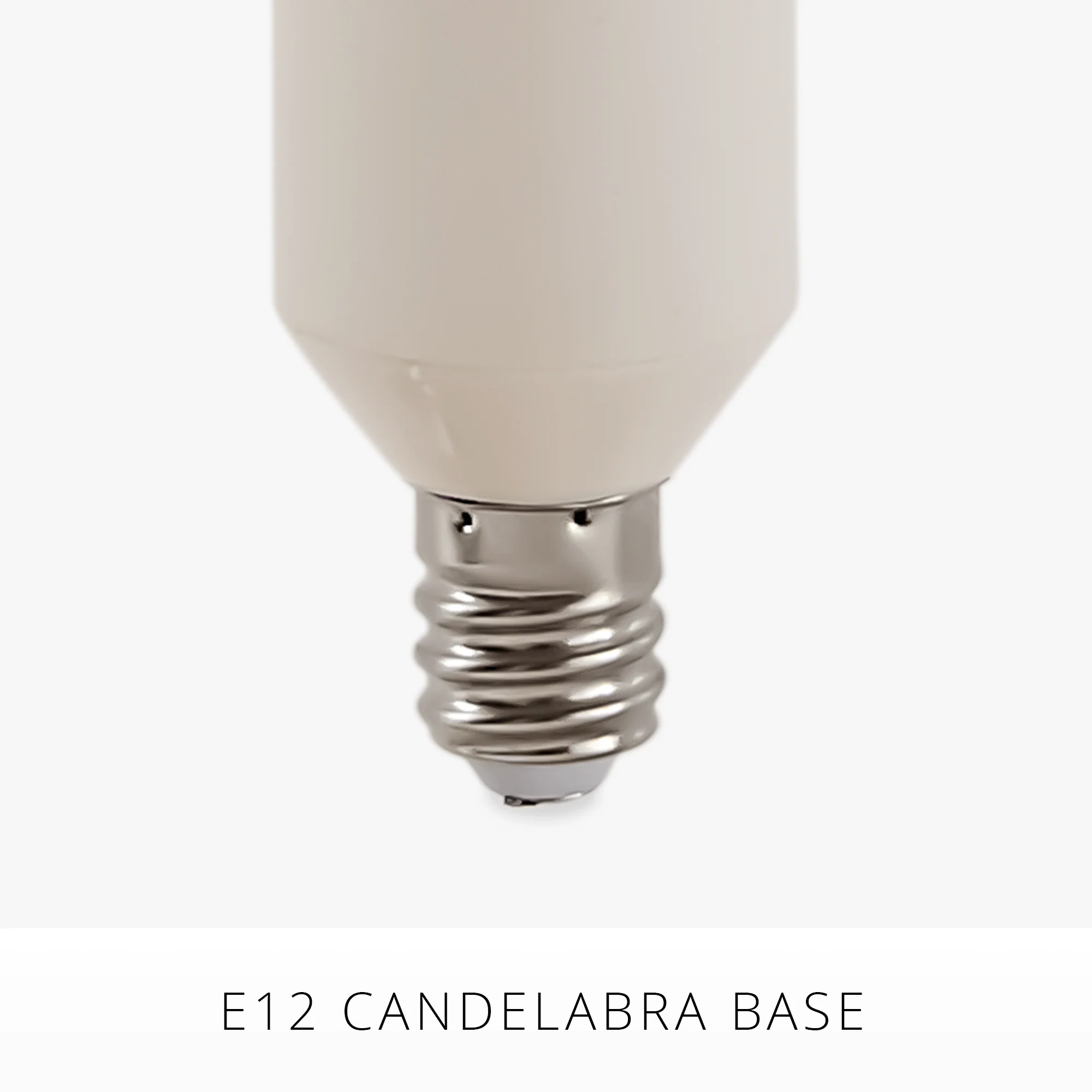 Pearl Ivory Flameless Candle E12 Taper Bulb - Image 4