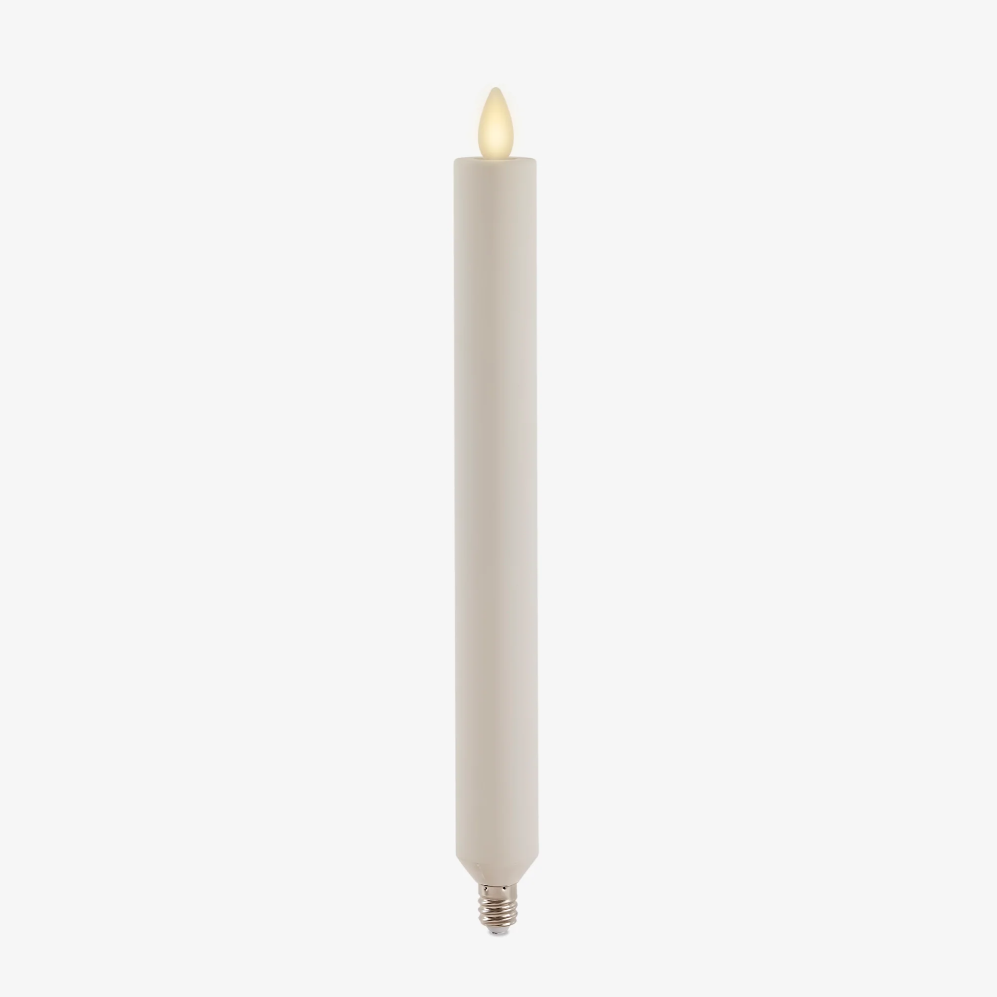 Pearl Ivory Flameless Candle E12 Taper Bulb - Image 8
