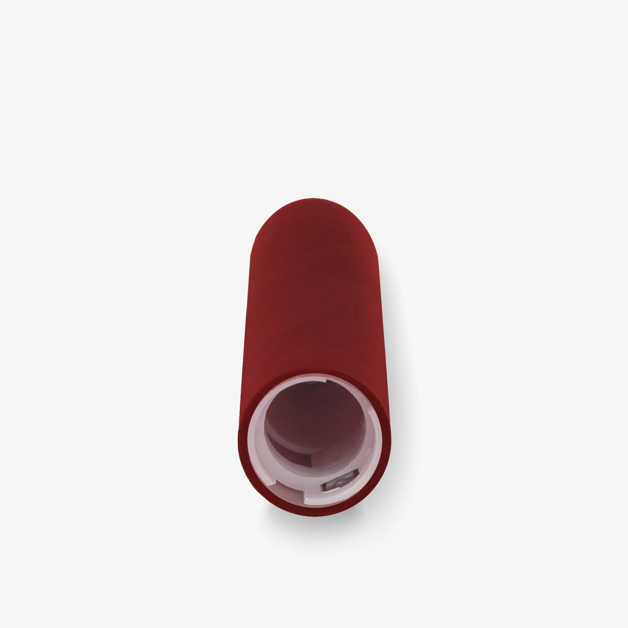 Burgundy Flameless Candle Tapers - Flat Top - 6.75" Height - Set of 2 - Image 4