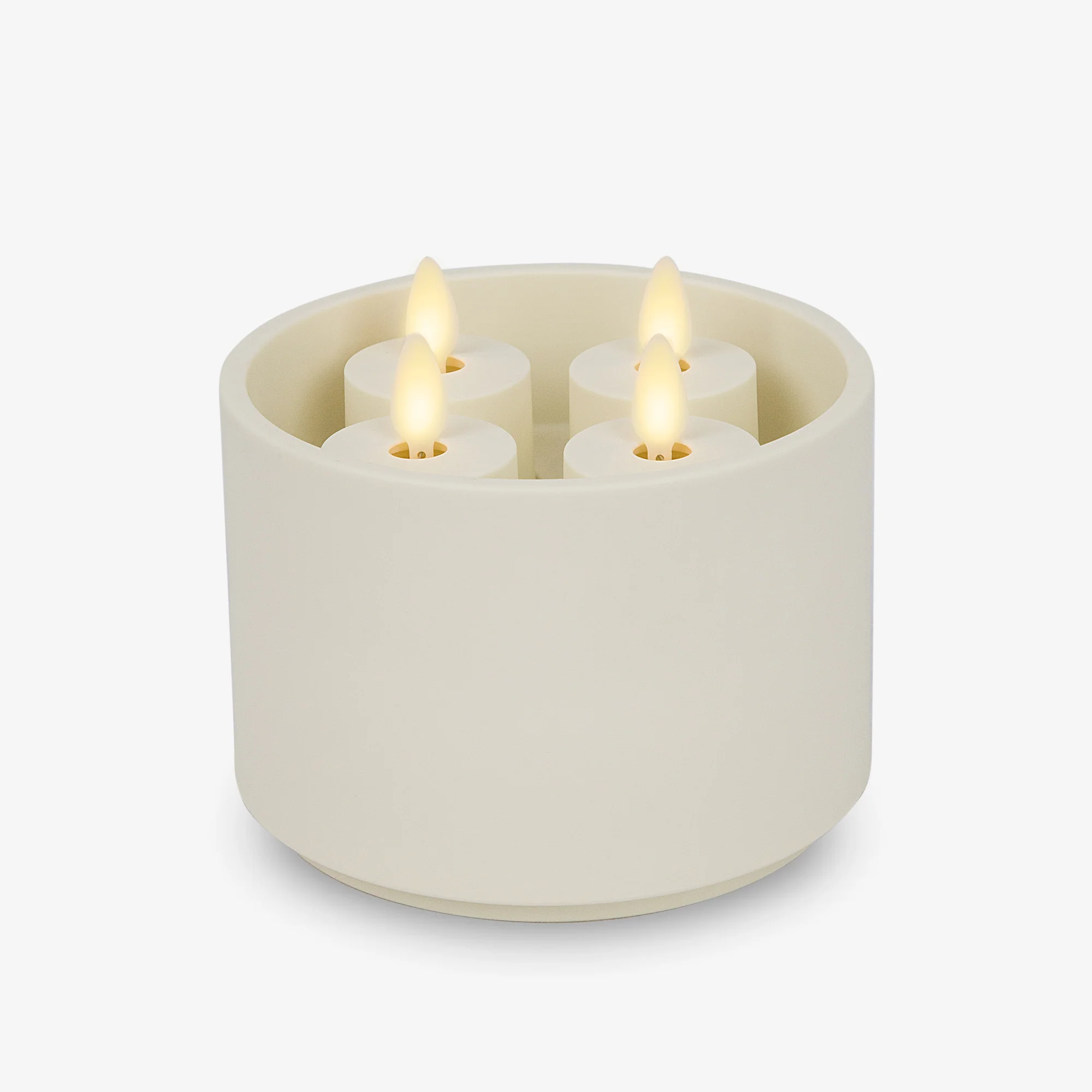 Rechargeable Tealights and Charging Base - Set of 4 - Image 8